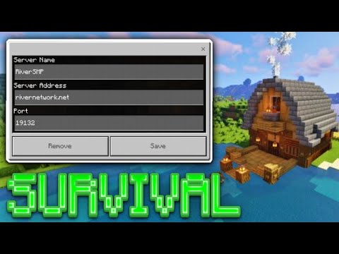 Join My Survival Smp Server For Minecraft Bedrock Edition 1 17 Youtube