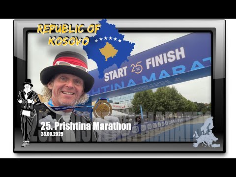 Prishtina Marathon race video