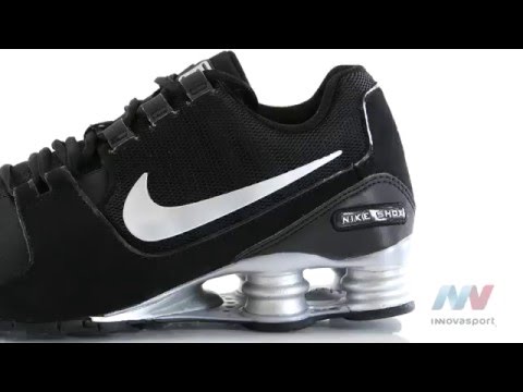 nike shox avenue ltr cinza