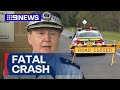 Four people killed in NSW road crash | 9 News Australia