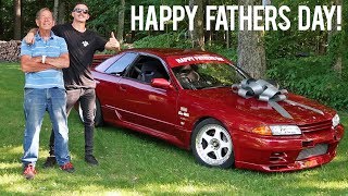 Surprising my Dad with an R32 Skyline!