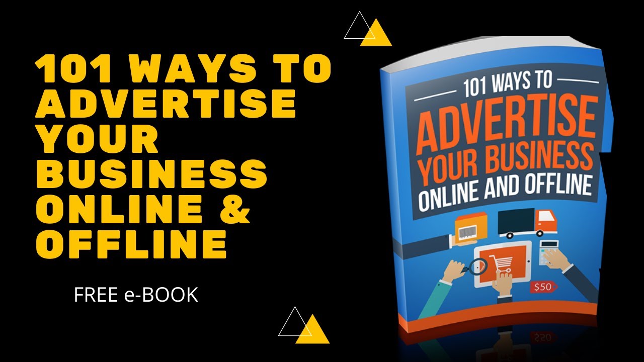 101 ways to advertise your business online & offline - YouTube