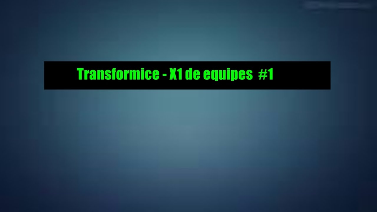 Transformice - X1 De Equipes