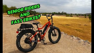 Should Seniors Consider Riding Fast eBikes?