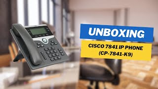 Cisco 7841 IP Phone (CP-7841-K9) | Unboxing