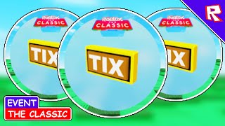 [EVENT] How to get ALL 10 TIX & TICKET BADGES in ARSENAL (THE CLASSIC!) | Roblox