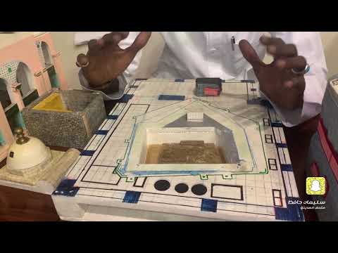 الحجرة النبوية مجسم الجمارك