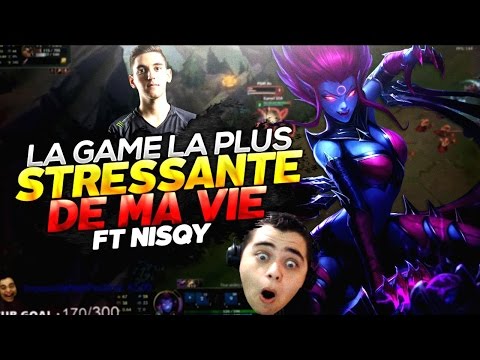 LA GAME LA PLUS STRESSANTE DE MA VIE (ft Nisqy) - LA GAME LA PLUS STRESSANTE DE MA VIE (ft Nisqy)