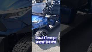 Venom EV Golf Carts at Electric Vehicles of Iowa #golfcarts #venomev