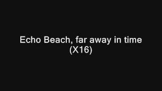 Gabriella Cilmi - Echo Beach (With Lyrics)