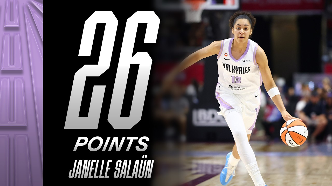 Janelle Salaün Drops CAREER-HIGH 26 PTS in Valkyries Win