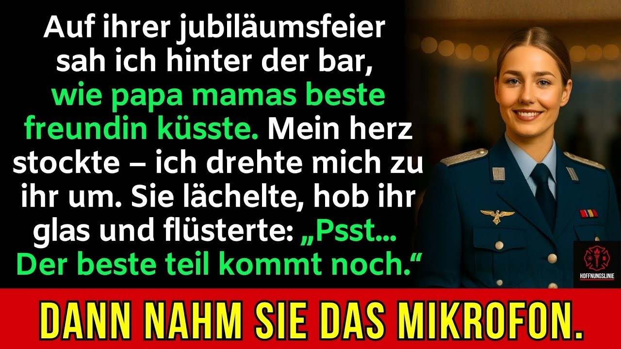 Mein Vater küsste auf der Feier Mamas beste Freundin – bis Mama es sah...