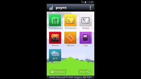 Poynt Android Beta - Design Features