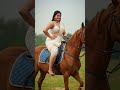 super aunty horse riding