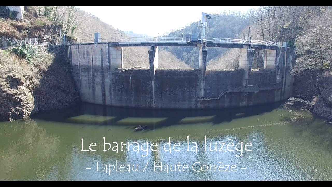 FCP [Drone 4K] - Le barrage de la Luzège / Haute-Corrèze