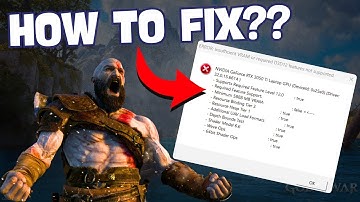 God of War Insufficient VRam or required D3D12 Error Fix | How to Fix God of War Ragnarok Errors