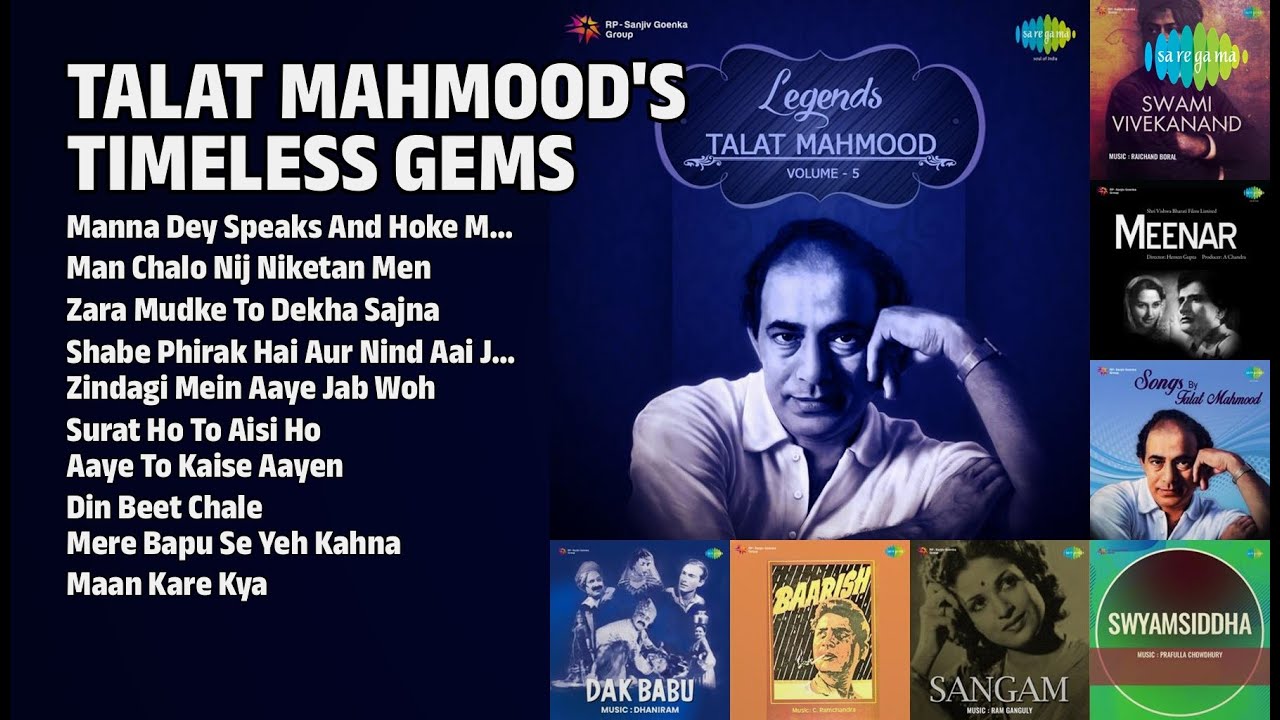 Talat Mahmood's Magic Melodies | Talat Mahmood Songs