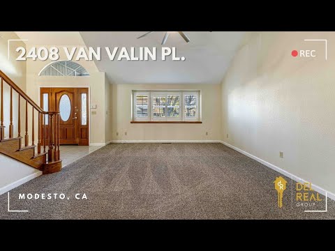 2408 Van Valin Pl., Modesto, CA home video tour