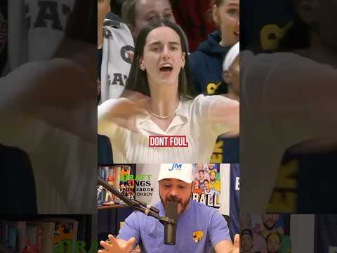 Caitlin Clark can’t believe the referees keep calling fouls, a breakdown #basketball #wnba #sports