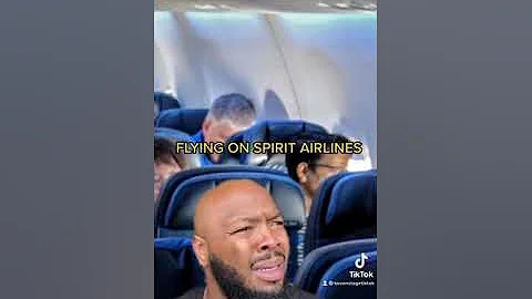 Flying Spirit Airlines be like