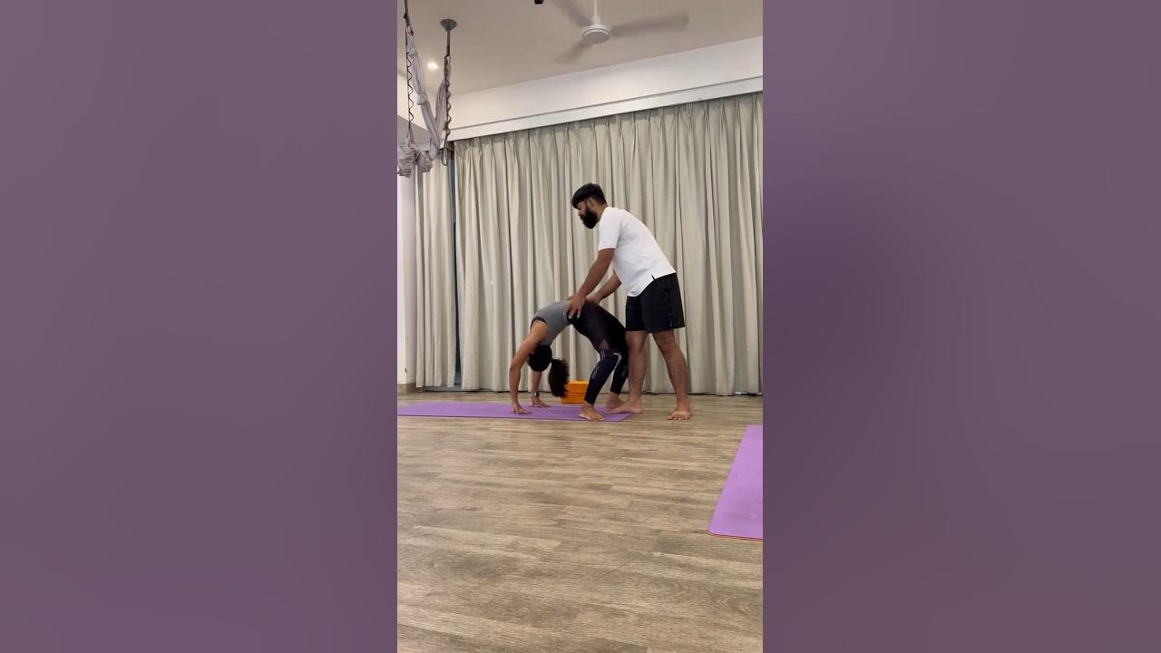 Master Standing Wheel Pose - YouTube