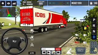 IDBS INDONESIA TRUCK SIMULATOR - ANDROID GAMEPLAY #2 screenshot 5