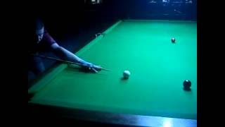 This is how not to screw back in snooker