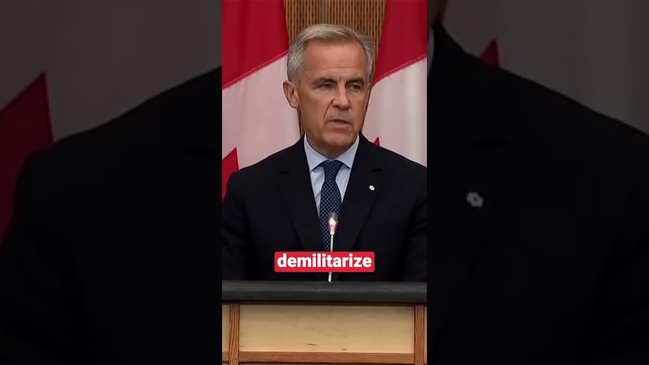 Mark Carney Confirms Canada Intends To Recognise A Palestinian State Shorts Palestine