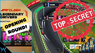 TOP SECRET STRATEGY = BIG POINTS!! | Legendary Drivers Gp Opening Round PART 1 | F1 Clash