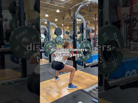distance runner gym routine 👏