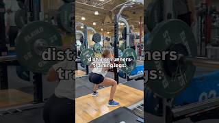 distance runner gym routine 👏