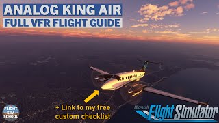How To Fly The Black Square King Air | MSFS Tutorial screenshot 2