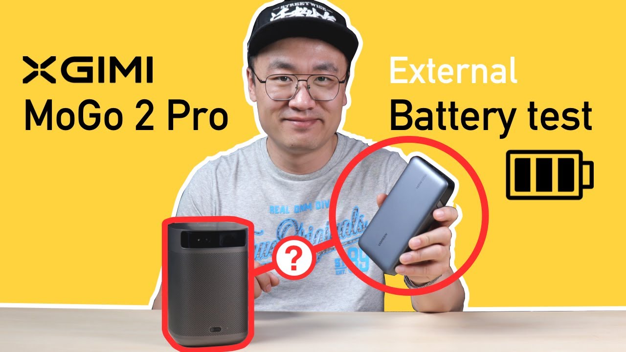 XGIMI MoGo 2 Pro Battery Test - 145W power bank 