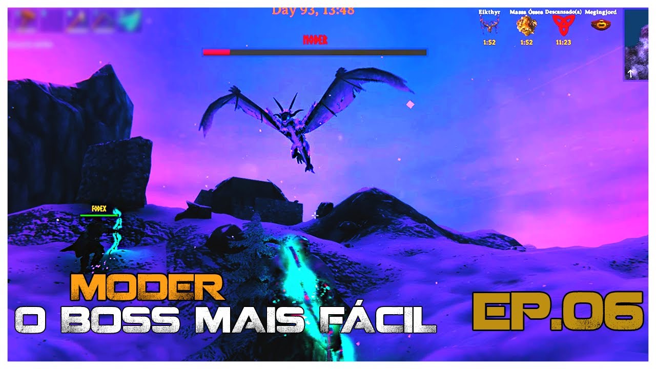 BOSS MODER SUPER FÁCIL A SAGA VALHEIM EP.06 #6 - YouTube