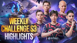 ЛУЧШИЕ МОМЕНТЫ MAJOR PRIDE HONOR OF KINGS на WEEKLY CHALLENGE S3 l HIGHLIGHTS HONOR OF KINGS