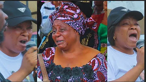 Actress Funmi Awelewa Shaking &Crying As She Begs Her Colleague Not to Forget Osmond' 1week Old Baby