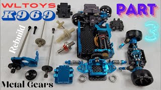 K969 K989 WLToys Rebuild Series Part 3: Metal Spur Gear Options for Driveshaft, Rear Housing Upgrade