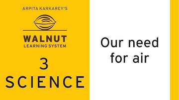 3 Science - Our Need for Air