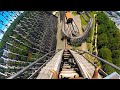 El Toro Roller Coaster! 4K Front Seat POV! Six Flags Great Adventure!