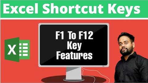 Excel Shortcut Keys | F1 To F12 Keys | Excel Life - Amit Kumar