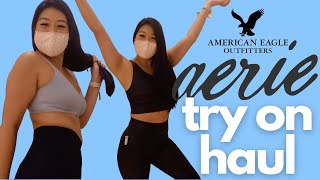 AERIE LEGGING TRY ON HAUL | Kick off the New Year with American Eagle Outfitters