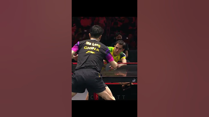 Hugo Calderano Vs. Ma Long