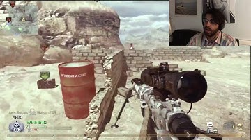 MW2 - Quickscoping Search and Destroy on Afghan