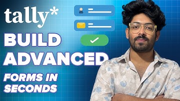 Create Online Forms in Seconds with Tally Forms - EASY & QUICK