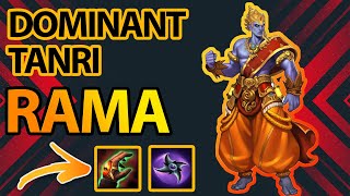 RAMA - BU TANRI İLE WİN ÇOK KOLAY ! - Türkçe Oynanış #smite #gameplay