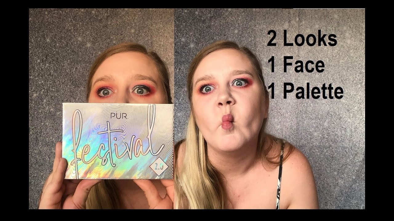 PUR Festival 2.0 2Looks. 1 Face. 1 Palette