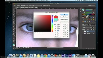 Adobe Photoshop CS6- How to Change Your Eye Color