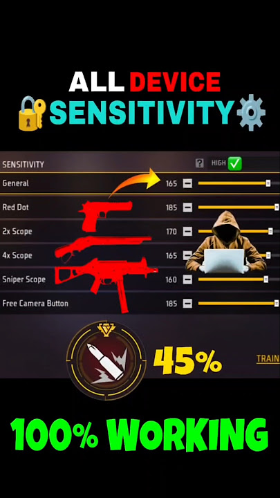 Free Fire Ob50 Update 4gb Ram Auto Headshot Sensitivity Setting ⚙️| 200 Sensitivity Settings In 2025