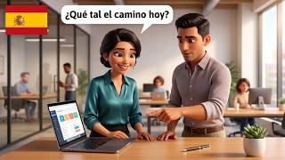 Learn Spanish: Common Office Conversations (A1-A2)