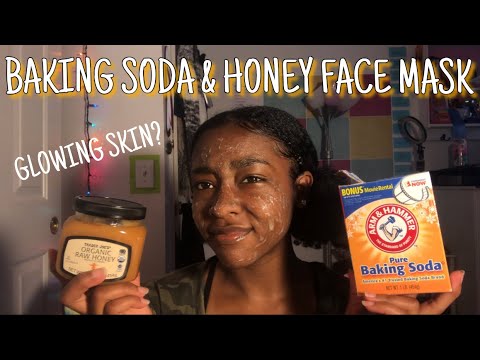 BAKING SODA & FACE GLOWING SKIN? - YouTube